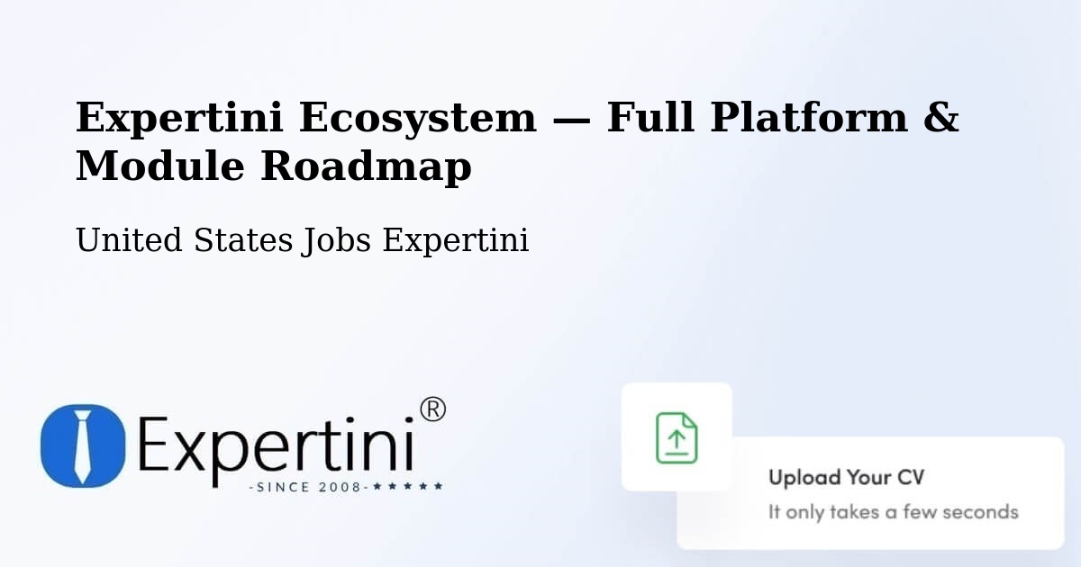 Expertini Ecosystem — Full Platform & Module Roadmap – Norfolk